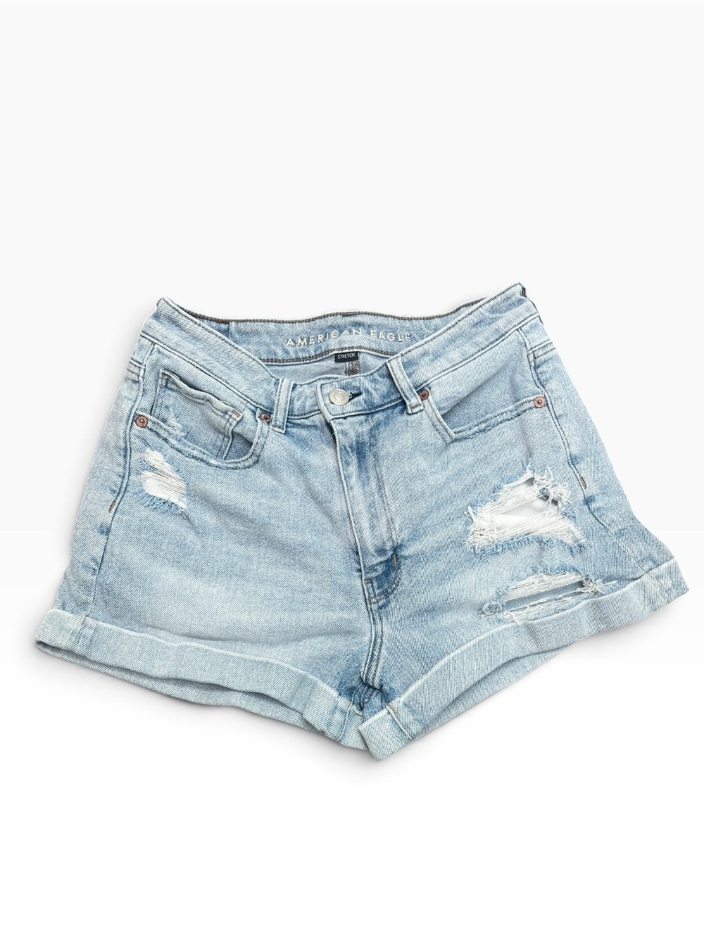 🖤 American Eagle “Catch Me on the Weekend” Distressed Denim Shorts | Size 6